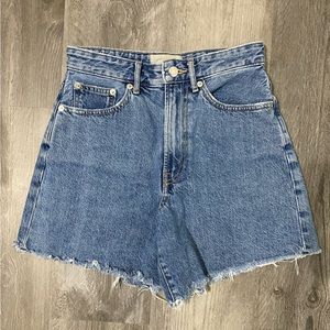 The A-Line Denim Short